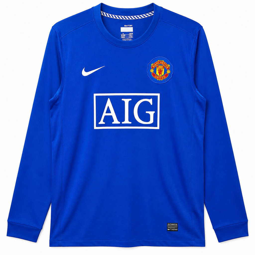2008 to 2009 Man U away retro jersey