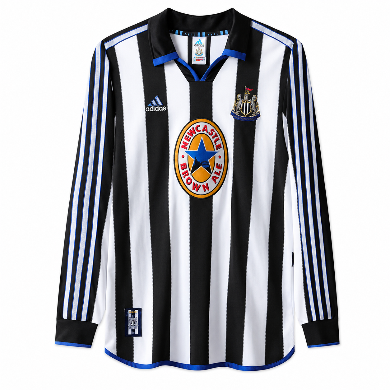 1999 to 2000 Newcastle Home retro jersey