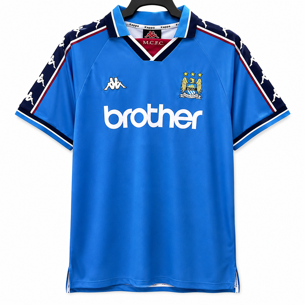 1997 to 1998 Man City Home retro jersey