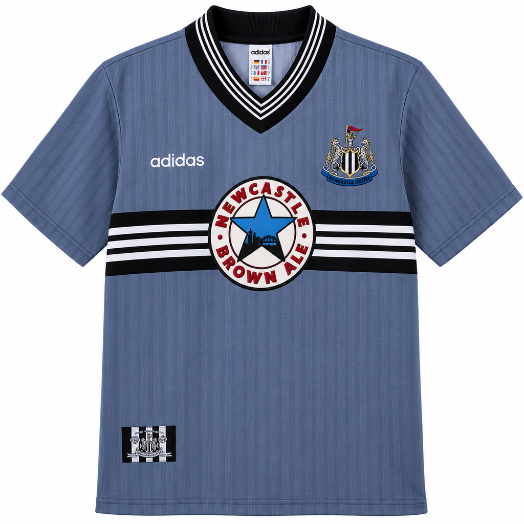 1995 to 1996 Newcastle away retro jersey